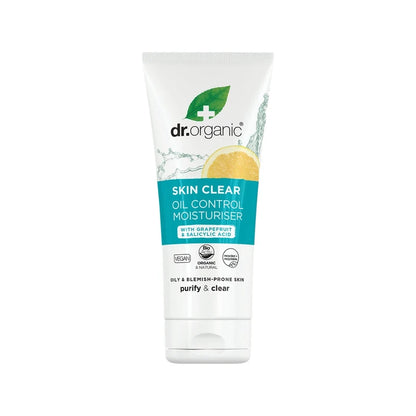 Dr Organic Oil Control Moisturiser Skin Clear Organic Tea Tree