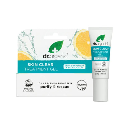 Dr Organic Treatment Gel Skin Clear Organic Tea Tree
