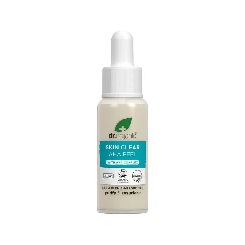Dr Organic AHA Peel Skin Clear