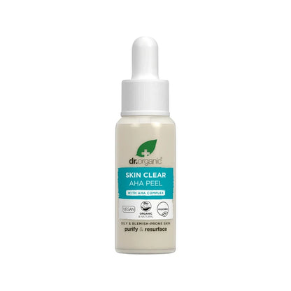 Dr Organic AHA Peel Skin Clear