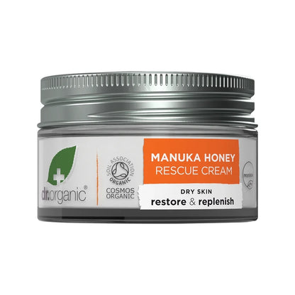 Dr Organic Rescue Cream Organic Manuka Honey