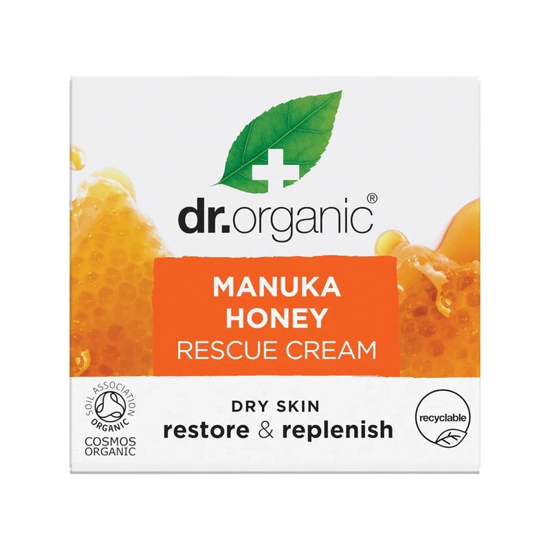 Dr Organic Rescue Cream Organic Manuka Honey