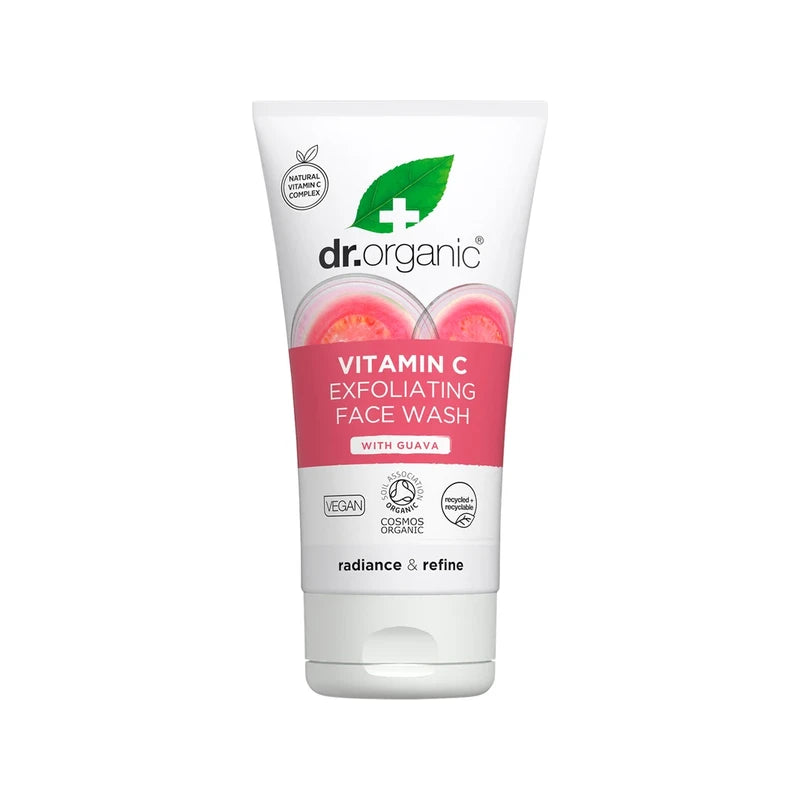 Dr Organic Exfoliating Face Wash Organic Guava