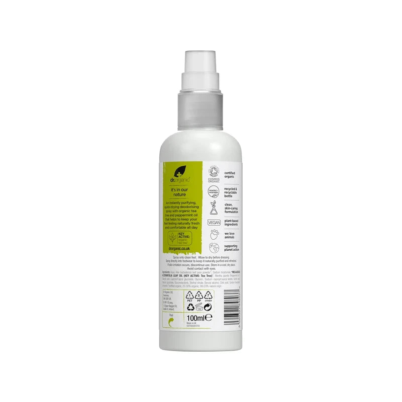 Dr Organic Tea Tree Foot Spray