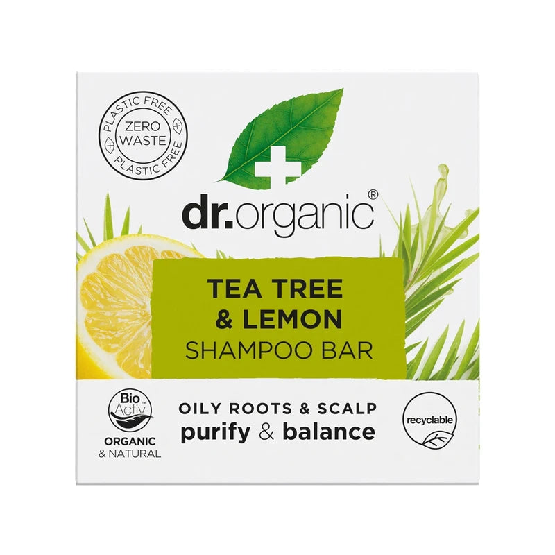 Dr Organic Tea Tree & Lemon Shampoo & Conditioner Bar