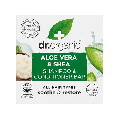 Dr Organic Aloe Vera & Shea Shampoo & Conditioner Bar
