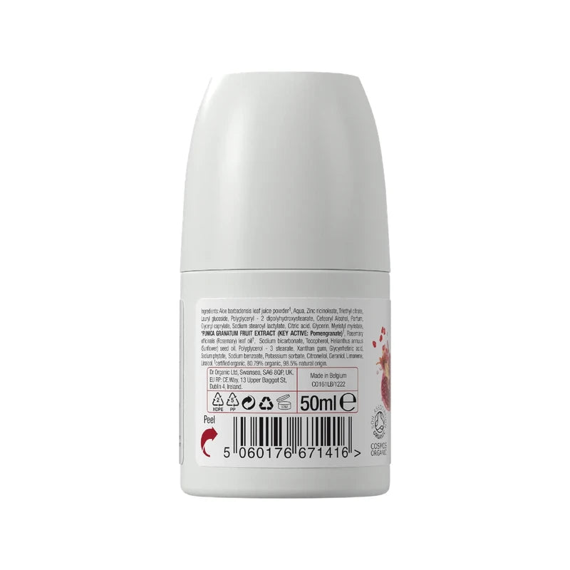 Dr Organic Roll-on Deodorant Organic Pomegranate