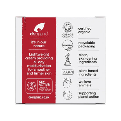 Dr Organic Day Cream Organic Rose Otto