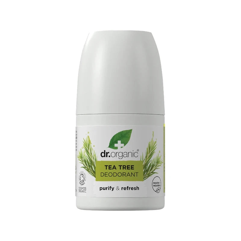 Dr Organic Roll-on Deodorant Organic Tea Tree