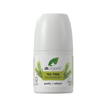 Dr Organic Roll-on Deodorant Organic Tea Tree