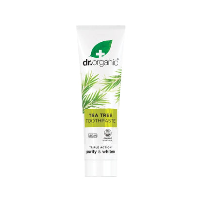 Dr Organic Toothpaste (Purifying) Organic Tea Tree