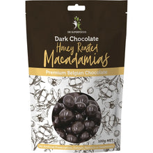 Dr Superfoods Honey Roasted Macadamias Dark Chocolate