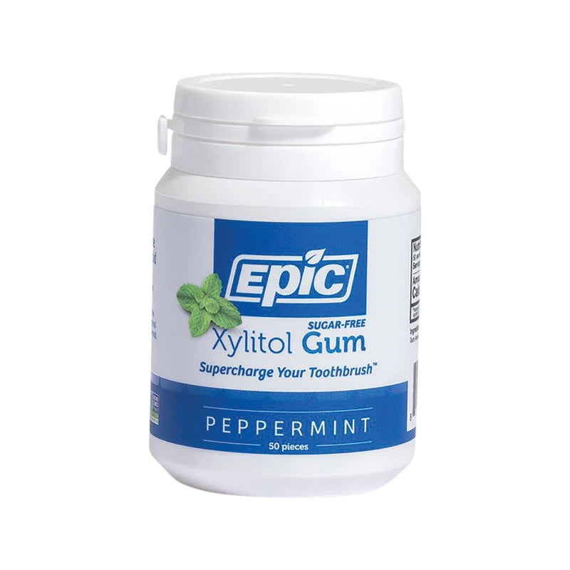 Epic Xylitol Chewing Gum Peppermint