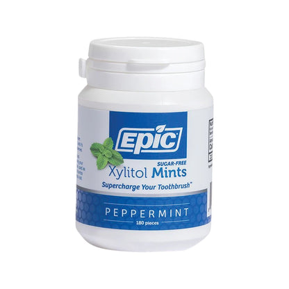 Epic Xylitol Dental Mints Peppermint
