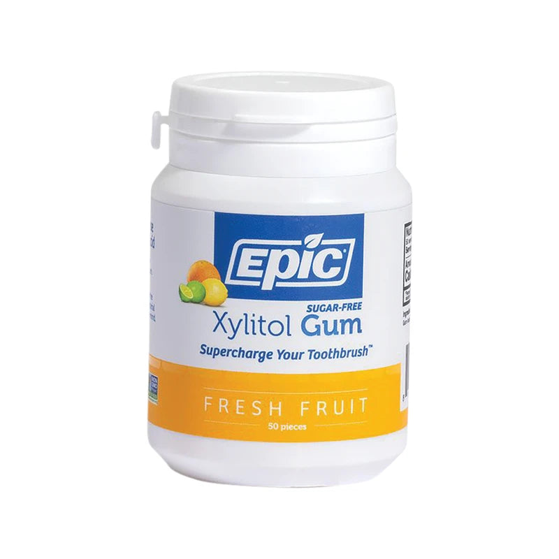Epic Xylitol Chewing Gum Fresh Fruit