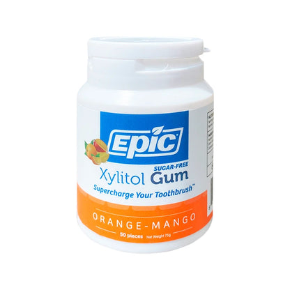Epic Xylitol Chewing Gum Orange Mango