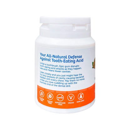 Epic Xylitol Chewing Gum Orange Mango