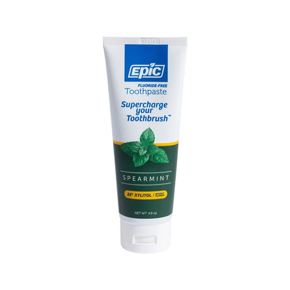 Epic Toothpaste Spearmint Fluoride Free