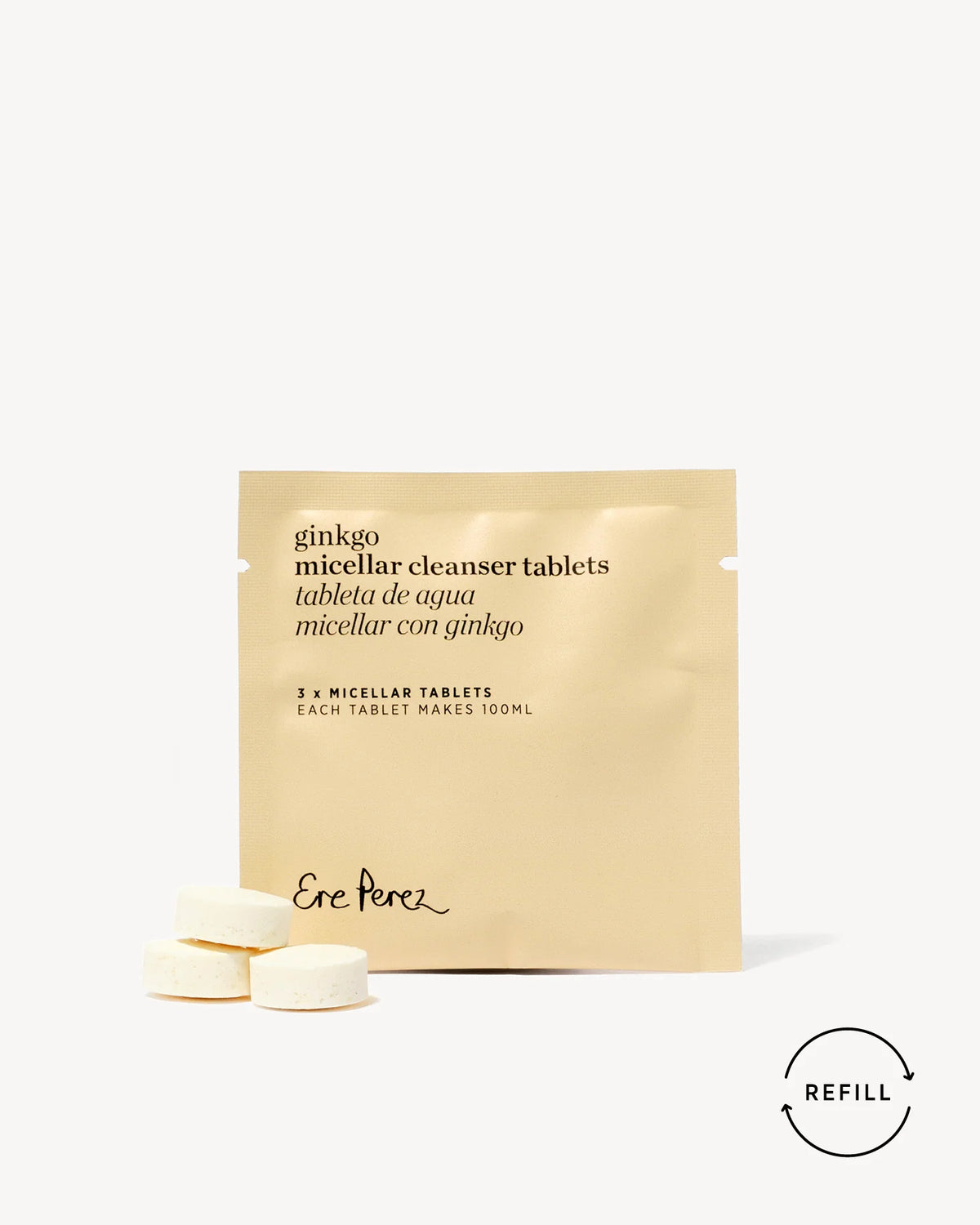 Ere Perez Ginkgo Micellar Cleanser Refill Tablets
