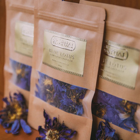 Ritual Blue Lotus Flowers