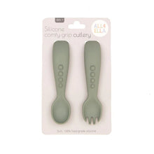 all4ella Silicone Comfy Grip Cutlery