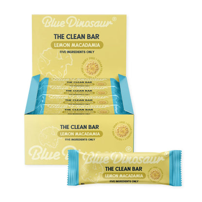 Blue Dinosaur Hand-Baked Bar Lemon Macadamia