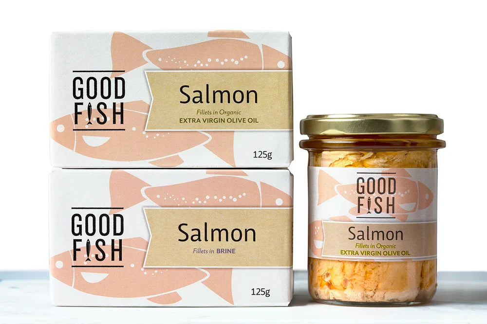 GOOD FISH Canadian Salmon in Olive Oil