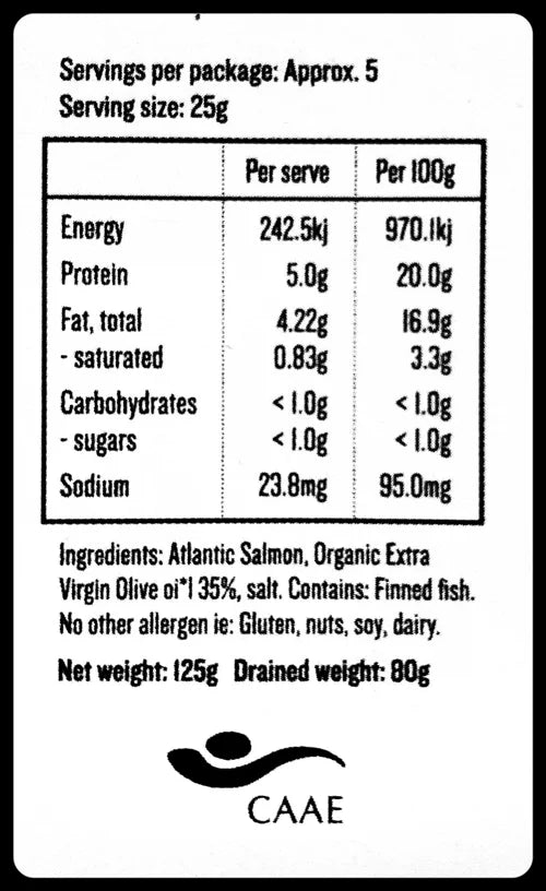 GOOD FISH Canadian Salmon in Olive Oil