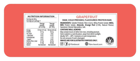 Fibre Boost Grapefruit Protein Bar