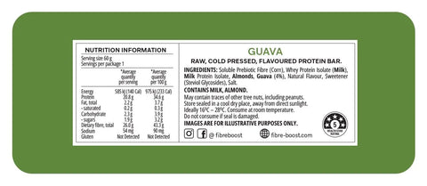 Fibre Boost Guava Protein Bar