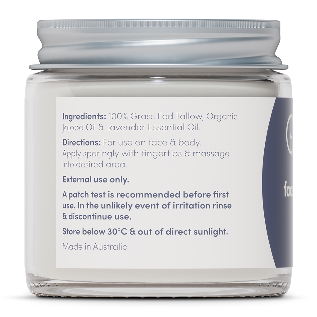 Handmaid Whipped Tallow Face and Body Balm Lavender