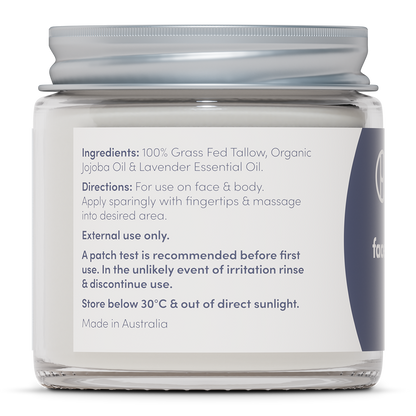 Handmaid Whipped Tallow Face and Body Balm Lavender