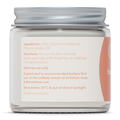 Handmaid Whipped Tallow Face and Body Balm Natural
