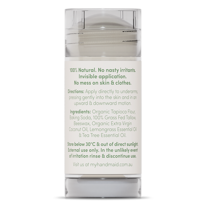 Handmaid Natural Deodorant Lemongrass & Tea Tree