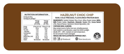 Fibre Boost Hazelnut Choc Chip Protein Bar