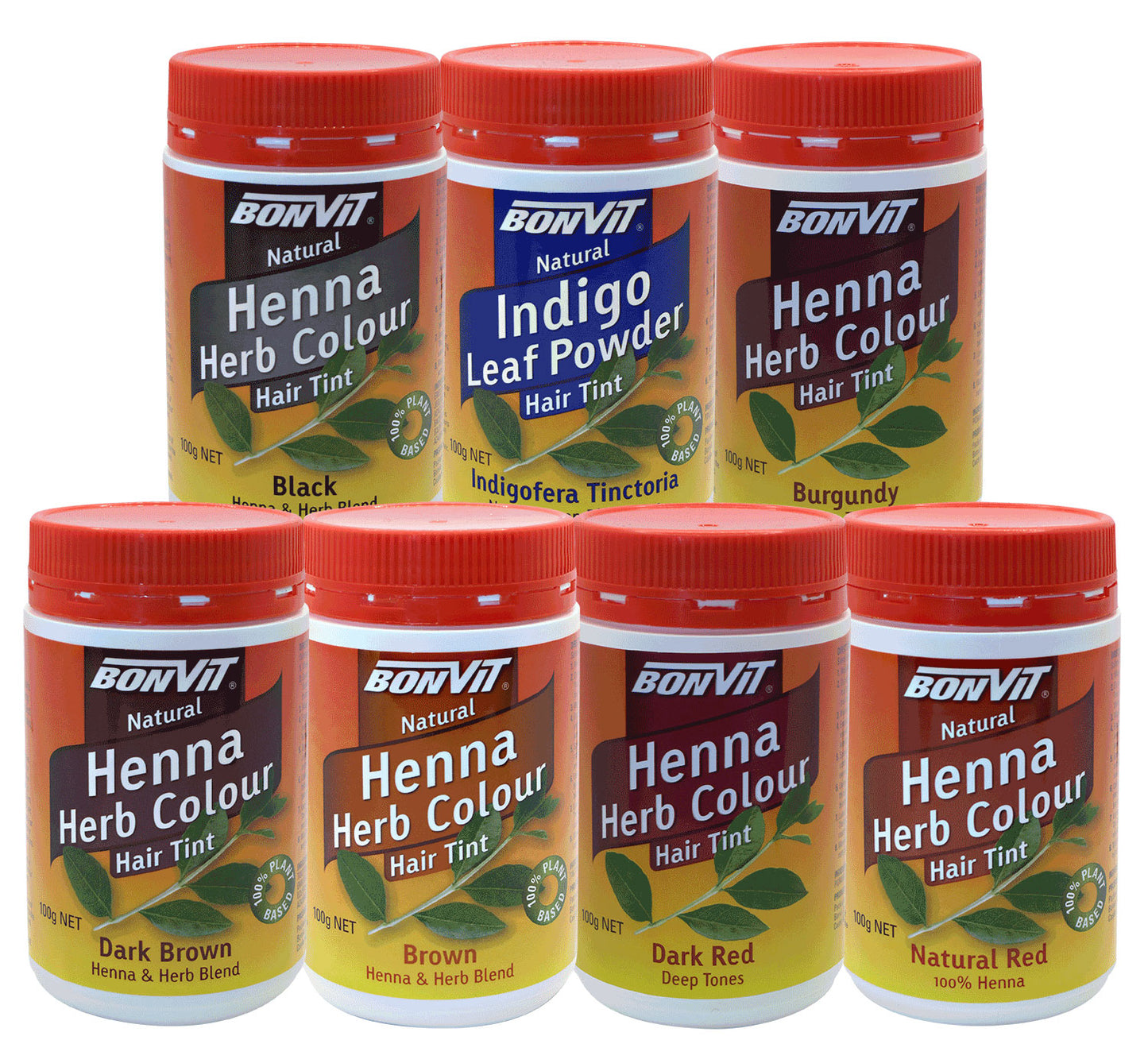 Bonvit Henna Powder Dark Red
