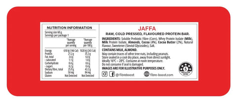 Fibre Boost Jaffa Protein Bar