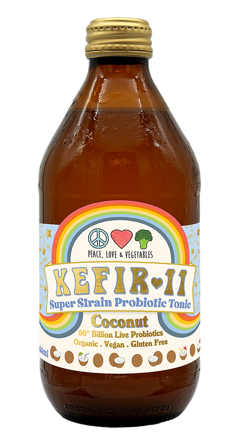 Peace Love and Vegetables Kefir (Coconut and Vanilla)