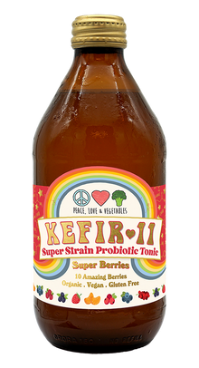 Peace Love and Vegetables Kefir (Berry and Mandarin)