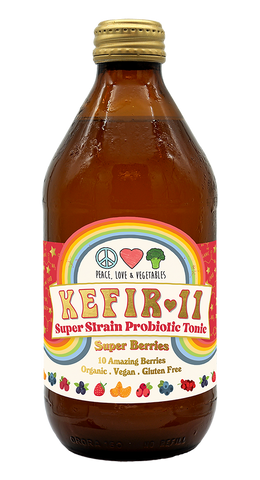Peace Love and Vegetables Kefir (Berry and Mandarin)