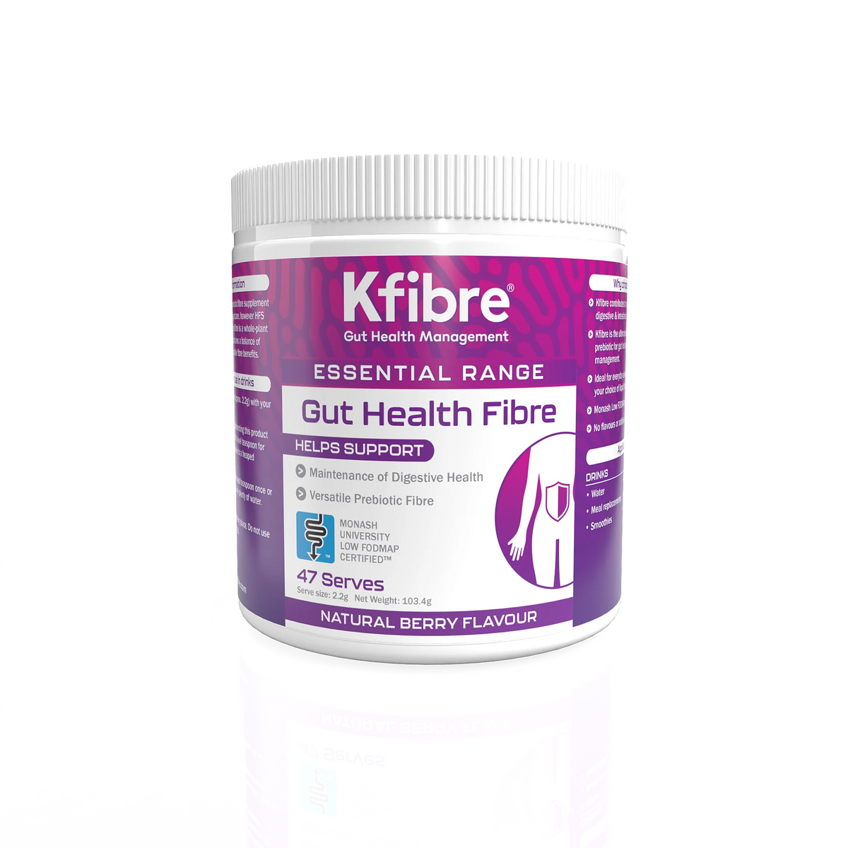 Kfibre Essential Gut Health Fibre Berry