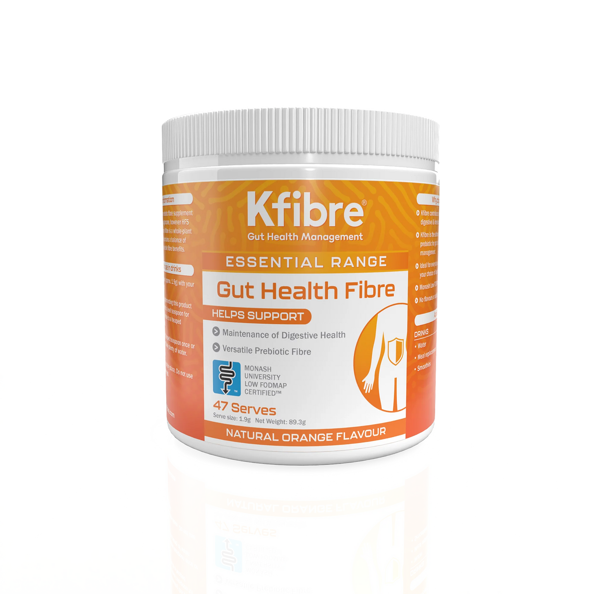 Kfibre Essential Gut Health Fibre Orange
