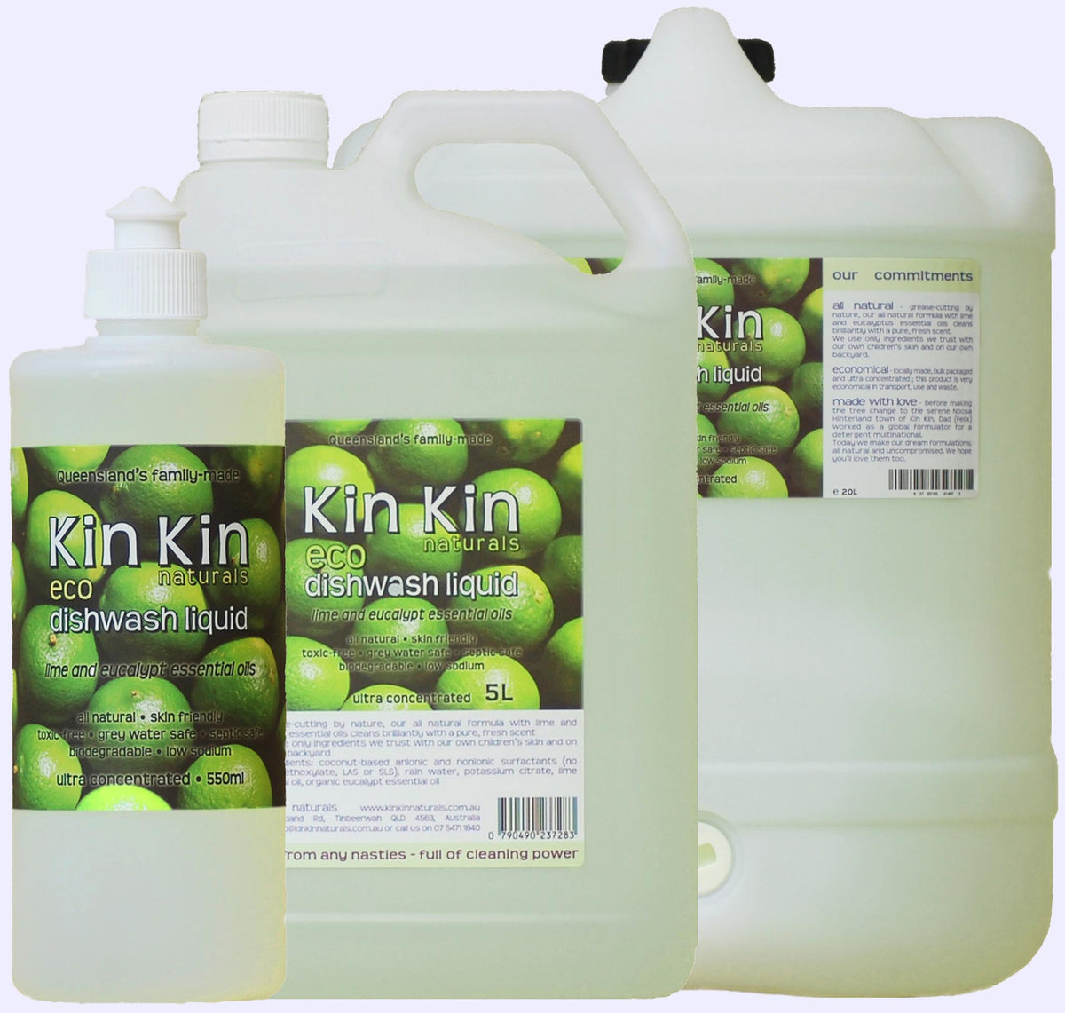 Kin Kin Naturals Dishwashing Liquid