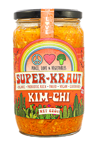 Peace Love and Vegetables SuperKraut (Kimchi)
