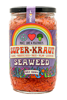 Peace Love and Vegetables SuperKraut (Seaweed)