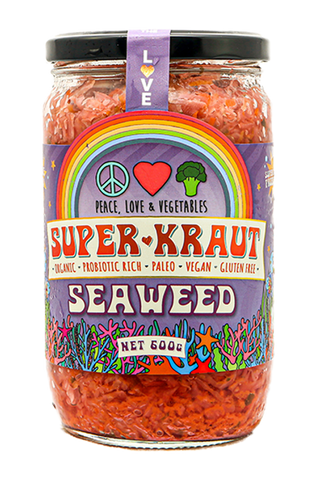 Peace Love and Vegetables SuperKraut (Seaweed)