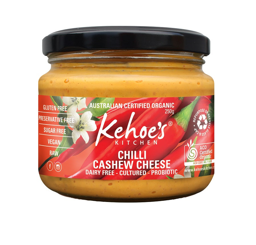 Kehoe's Organic Chilli Cashew Cheese