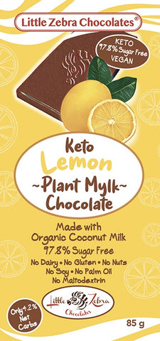 Little Zebra Chocolates Plant Mylk Lemon