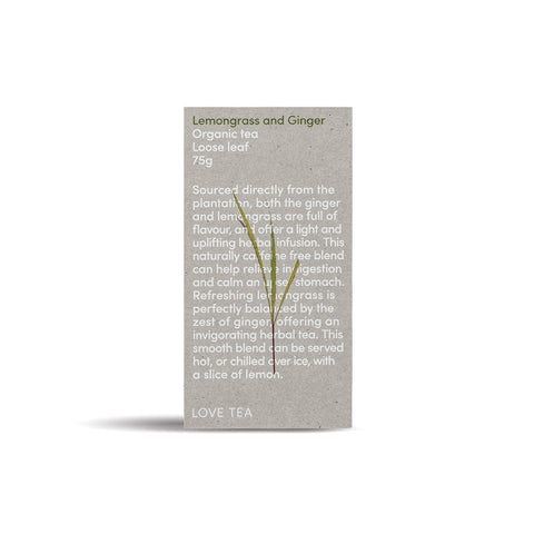 Love Tea Lemongrass & Ginger