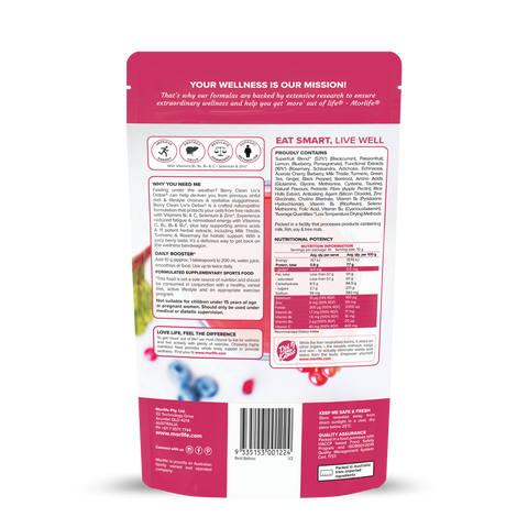 Morlife Berry Clean Liva Detox